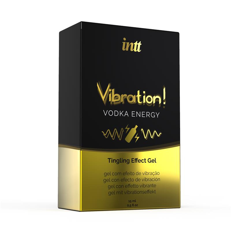 Vibrador Líquido Intt Vodka 15 ml