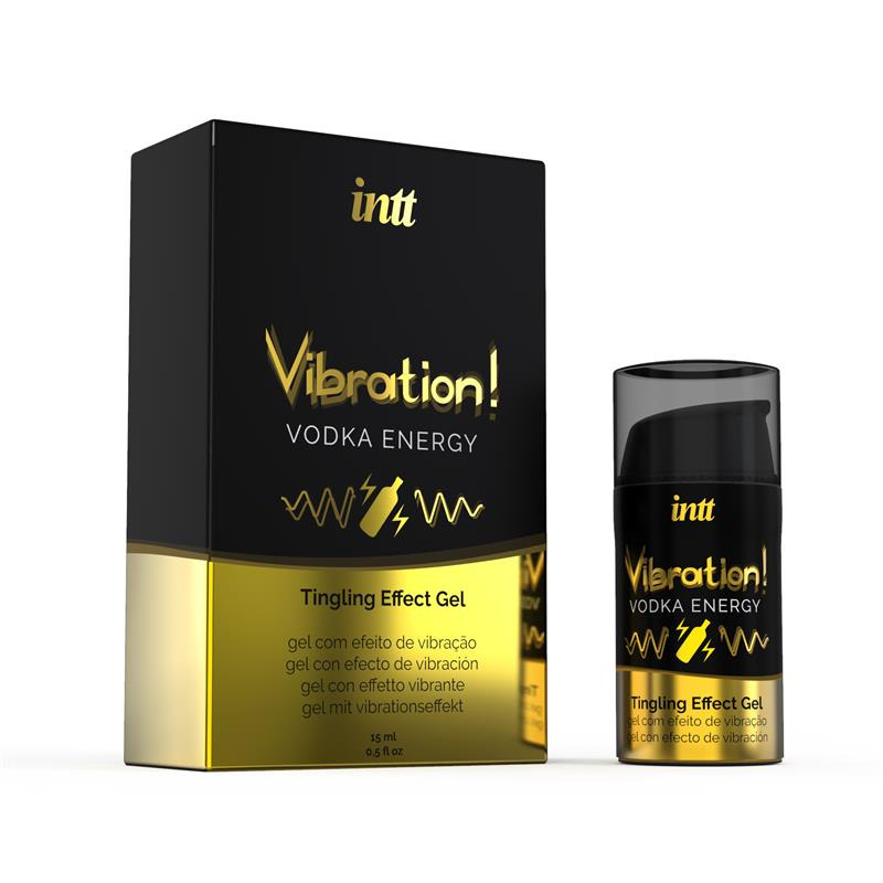 Vibrador Líquido Intt Vodka 15 ml