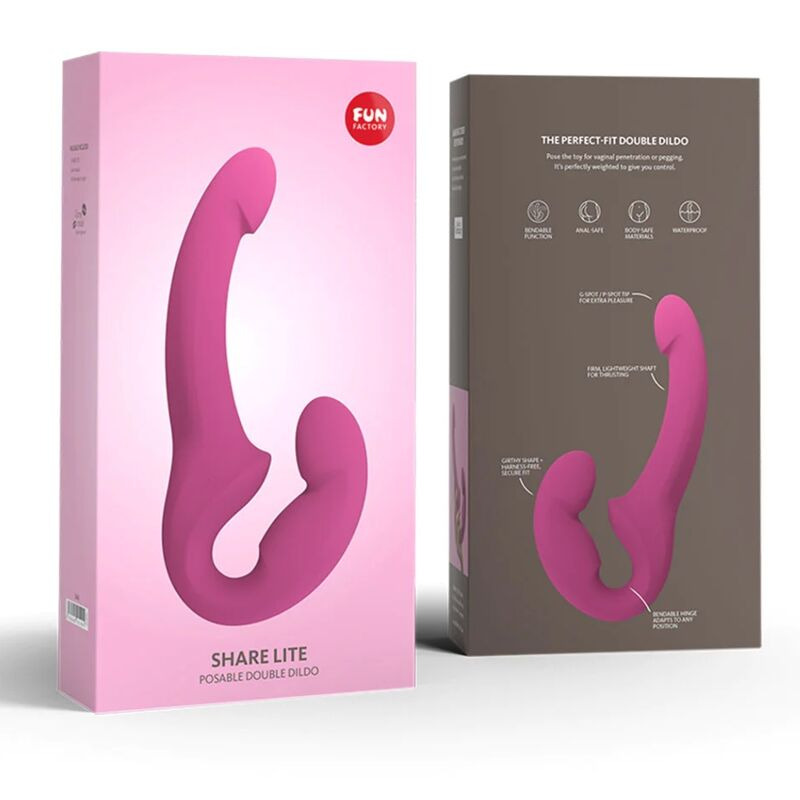 Share Lite Double Arnes Dildo Rosa