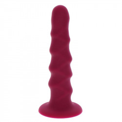 Gode avec Ventouse 6 Inch Rouge