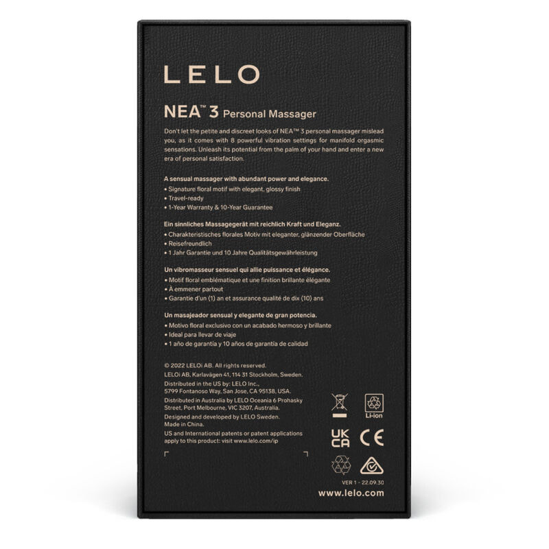 Lelo Nea 3 Negro