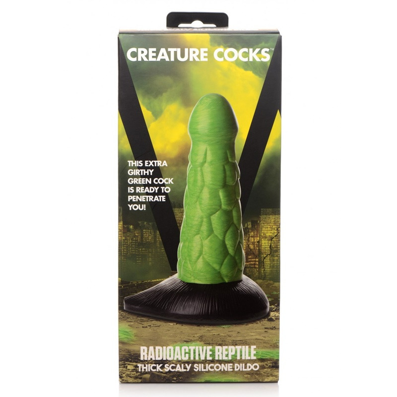 Dildo Silicona Radioactive Reptile