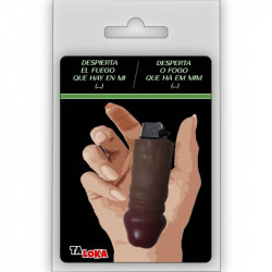 Mechero Pene Marron