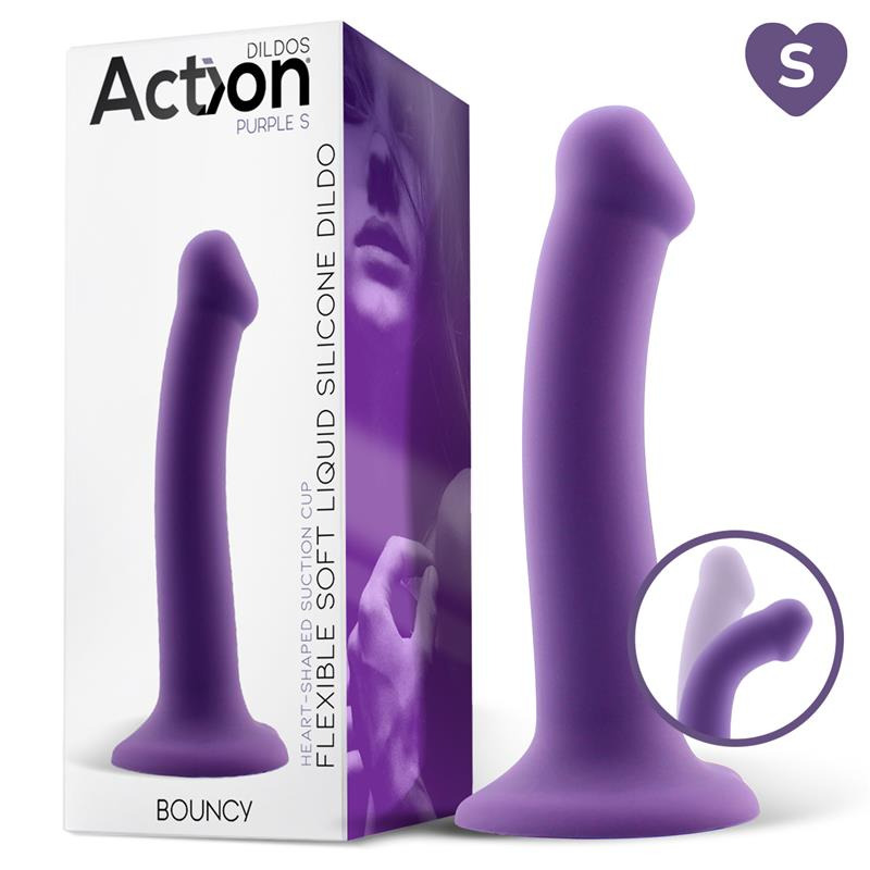 Bouncy Dildo S Morado