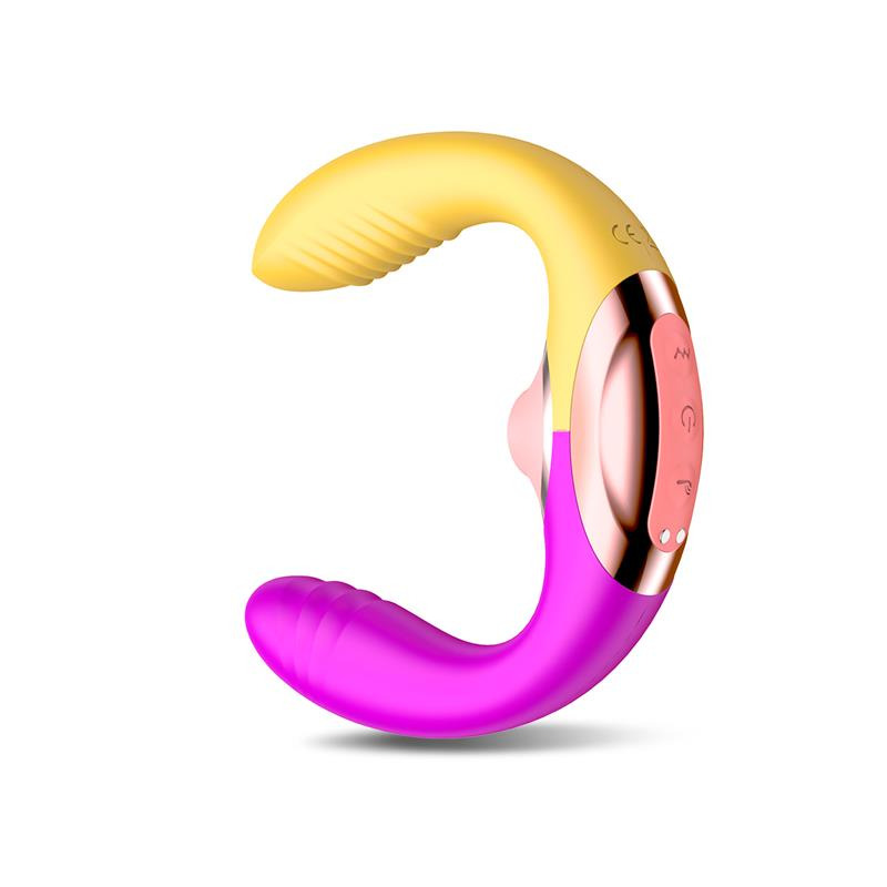 Two Lovers Vibrador para Parejas 3 en 1