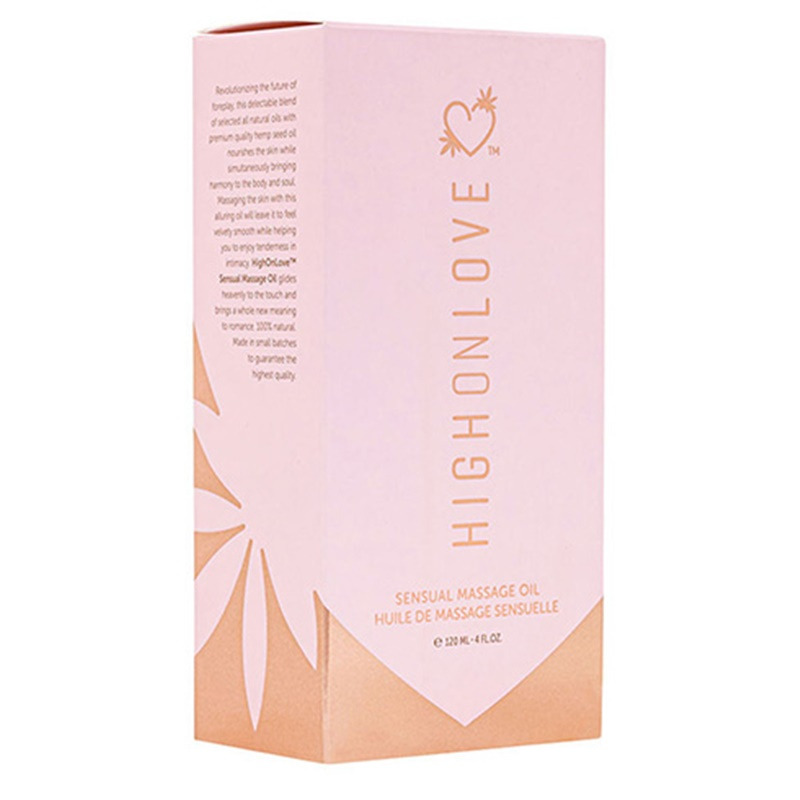 Aceite de Masaje Sensual Fresas y Champagne 120 ml