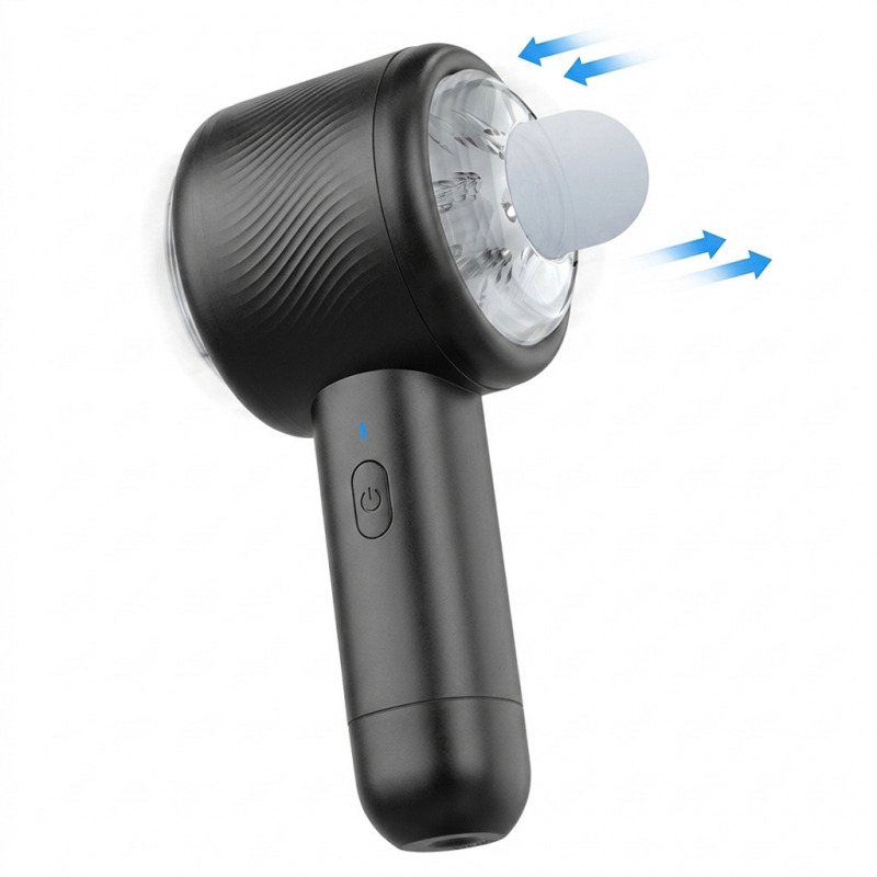 Tron Masturbador Automático Negro