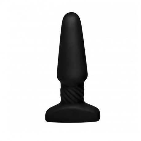 Plug Vibrador con Bolas Giratorias y Mando