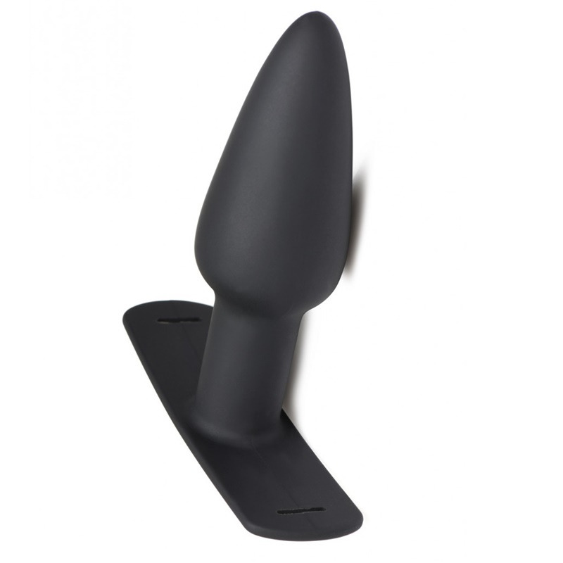 Plug Vibrador con Mando Silicona y con Arnés