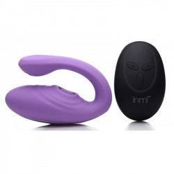 Vibromasseur Double avec Télécommande Lilas