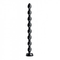 Dildo Ondas con Ventosa 50,8 cm Negro