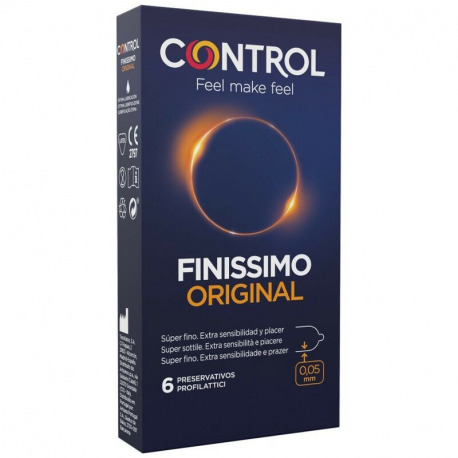 Control Preservativos Finissimo 6 Uds