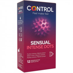 Control Préservatifs Sensual Intense Dots 12 Uts