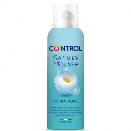 Control Crema Masaje Sensual Mousse Ocean Wave 125 ml