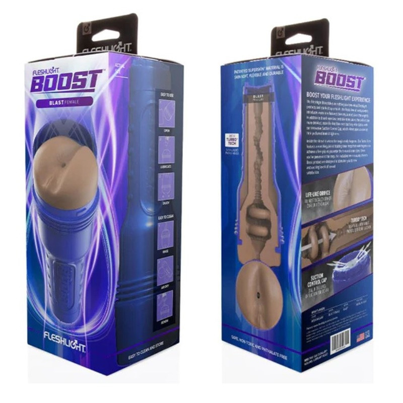 Fleshlight Boost Ano Blast MD Flesh