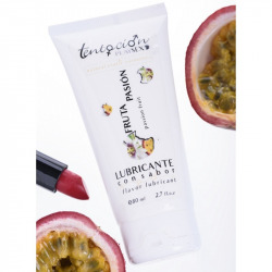 Lubricante con Sabor Fruta Pasión 80 ml