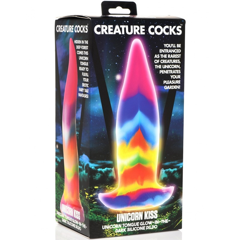 Dildo Fosforescente Unicorn Kiss