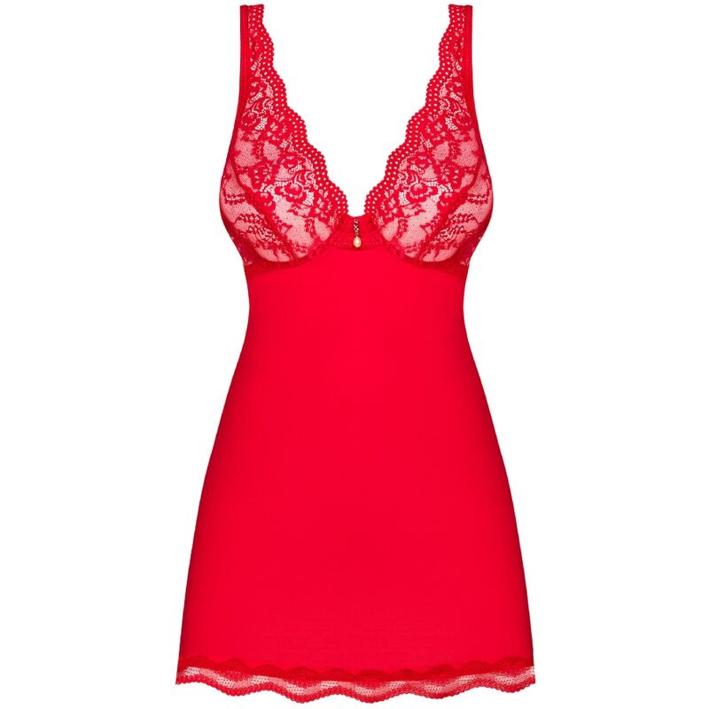 Luvae Babydoll y Tanga Rojo