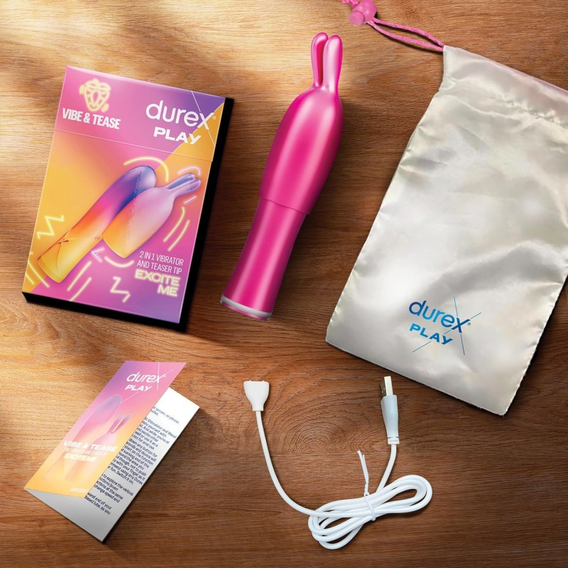 Vibe & Tease Conejito vibrador 2 en 1