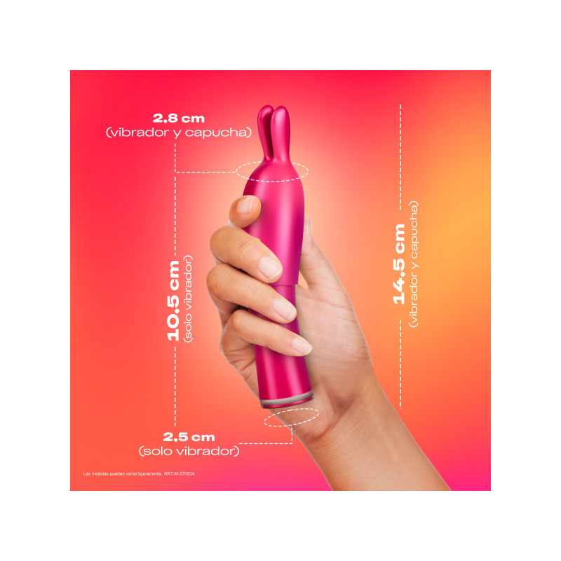 Vibe & Tease Conejito vibrador 2 en 1