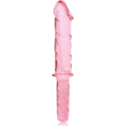 Dildo Cristal Modelo 24 Rosa