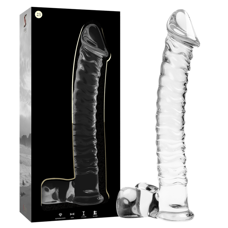 Dildo Cristal Modelo 23 Transparente