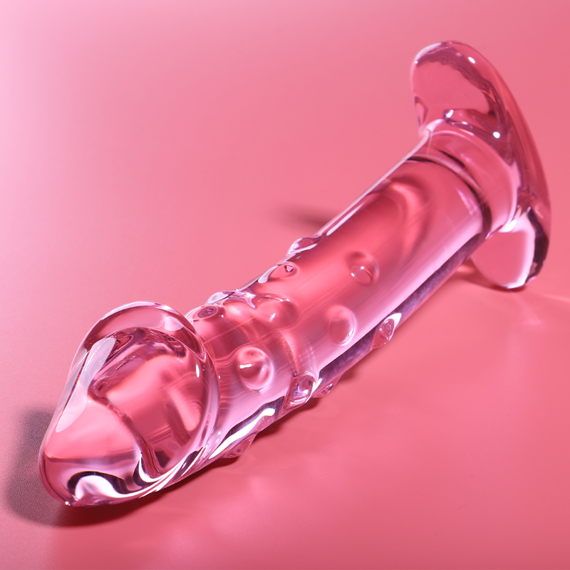 Dildo Cristal Modelo 19 Rosa