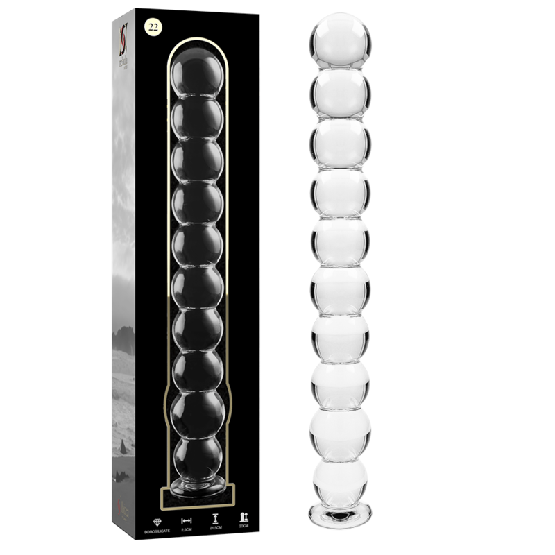 Dildo Cristal Modelo 22 Transparente