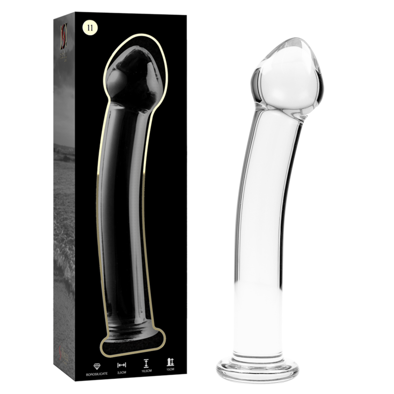 Dildo Cristal Modelo 11 Transparente