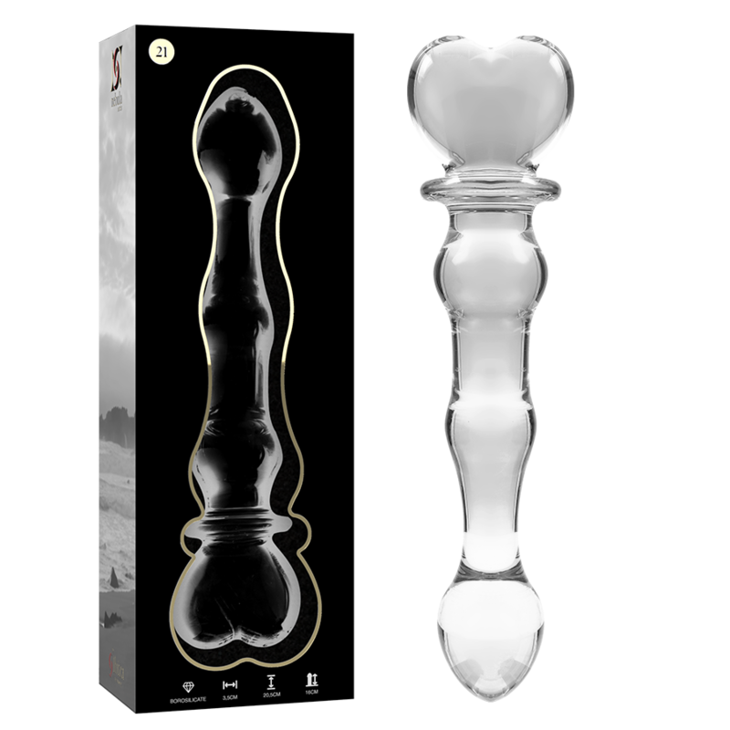 Dildo Cristal Modelo 21 Transparente