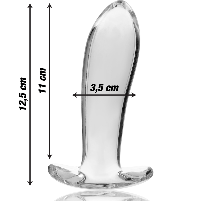 Plug Cristal Modelo 5 Transparente