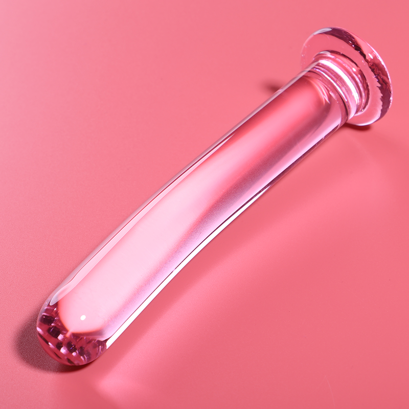 Dildo Cristal Modelo 17 Rosa