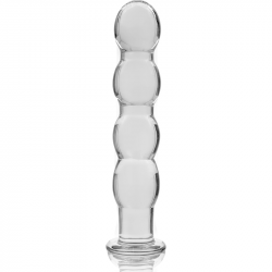 Dildo Cristal Modelo 10 Transparente