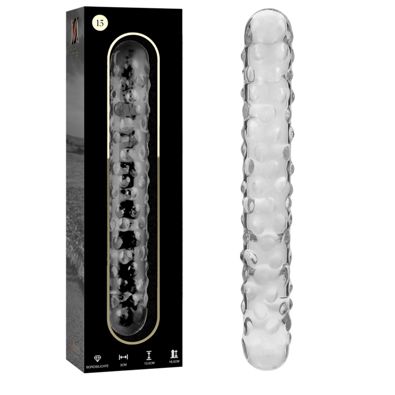 Dildo Cristal Modelo 15 Transparente