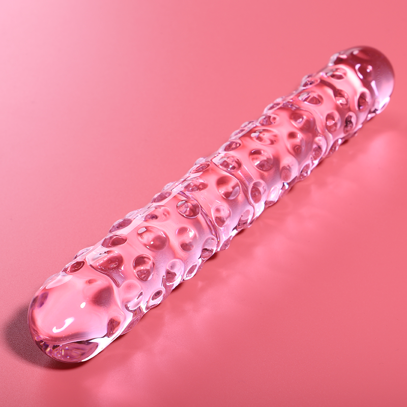 Dildo Cristal Modelo 15 Rosa