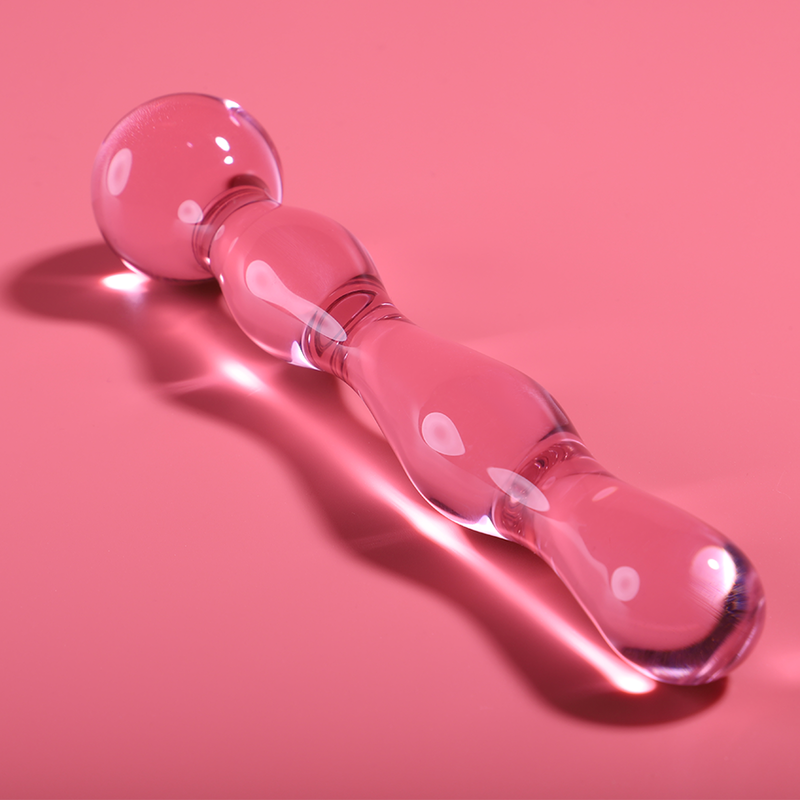 Dildo Cristal Modele 13 Rosa