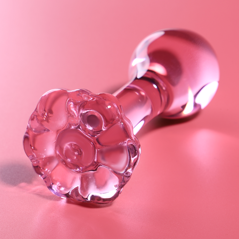 Plug Cristal Modelo 2 Rosa