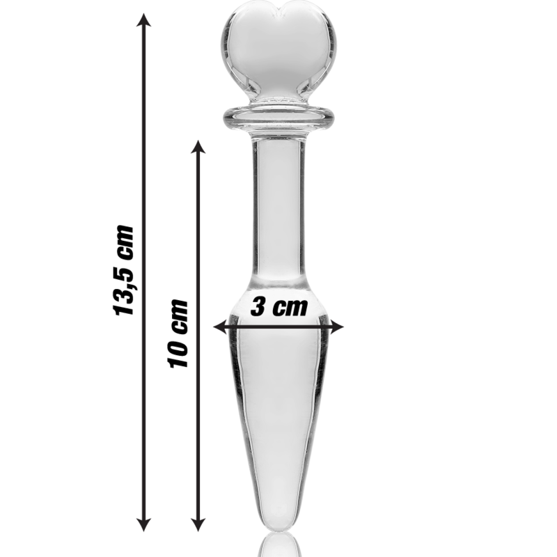 Plug Cristal Modelo 7 Transparente