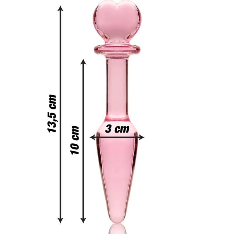 Plug Cristal Modelo 7 Rosa