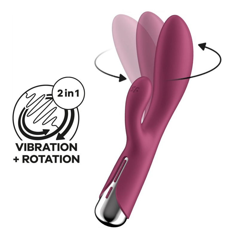 Satisfyer Spinning Rabbit 1 Rojo