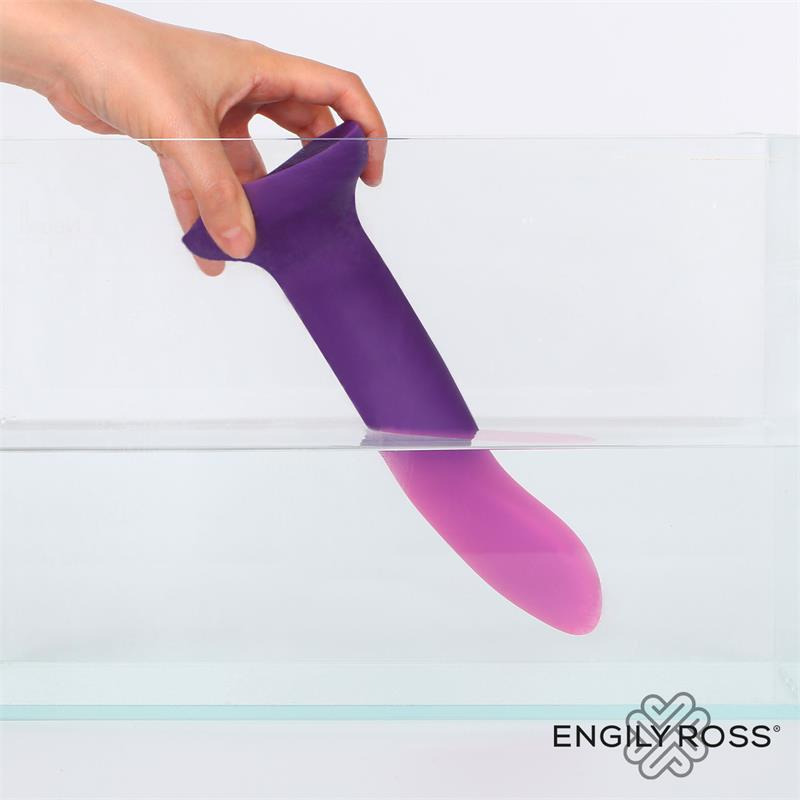 Dildo que Cambia de Color Talla M 17 cm