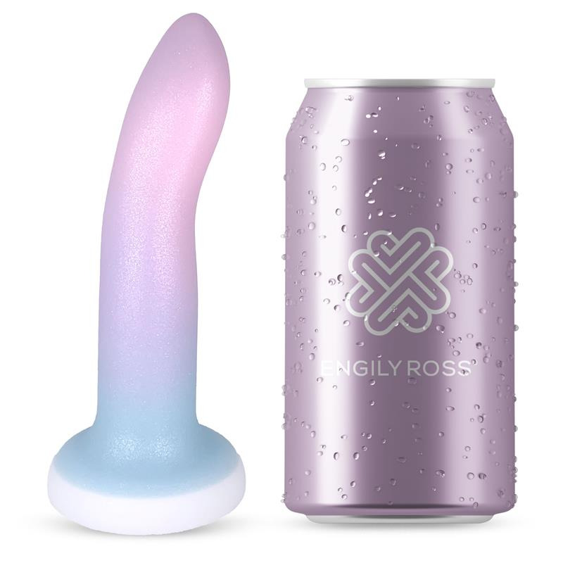 Dildo con Ventosa Color Degradado 13,6 cm