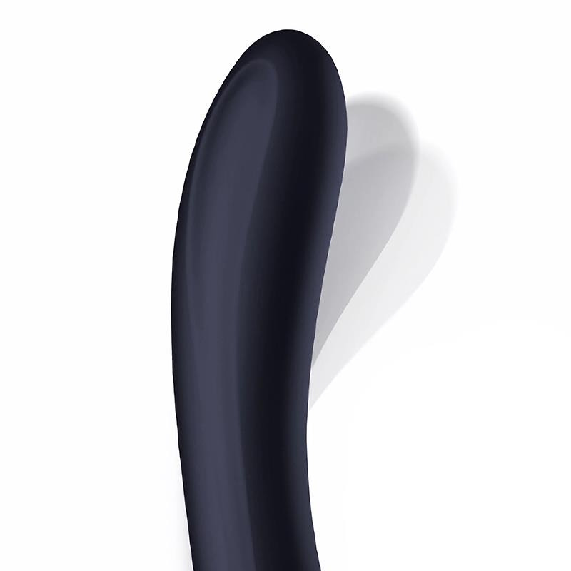 Darkspace Vibrador con Lenguas Rotadora y Movimiento Finger Azul