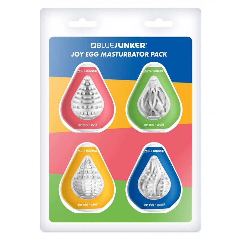 Pack 4 Huevos Masturbadores Joy Egg