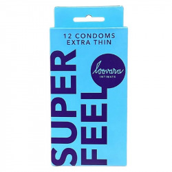 Préservatifs Extra-fins Superfeel 53 mm 12 Uts