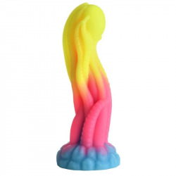 Dildo Fosforescente Silicona Tenta