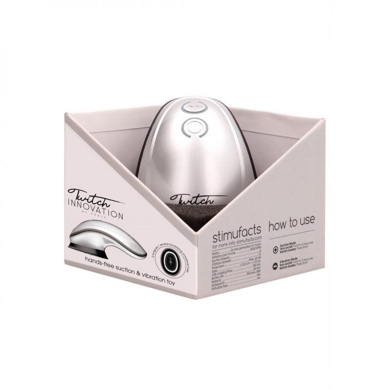 Twitch Handsfree Succionador Plata