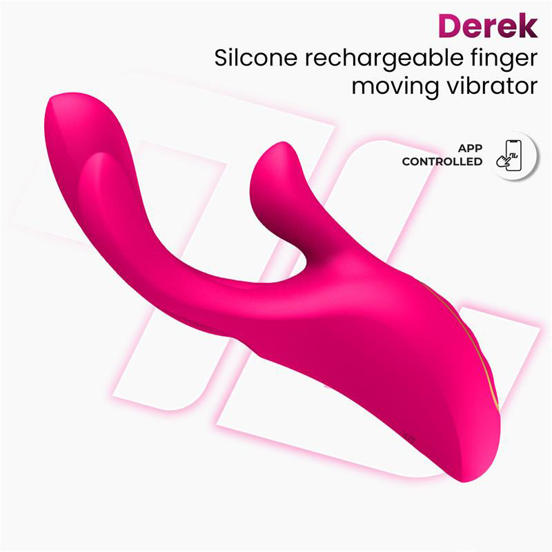 Derek Vibrador con Movimiento Finger App