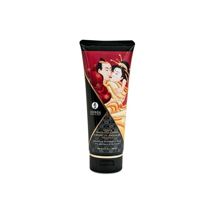 Shunga Crema Masaje Fresas con Cava 200 ml