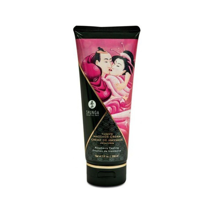 Shunga Crème de Massage Framboise 200 ml
